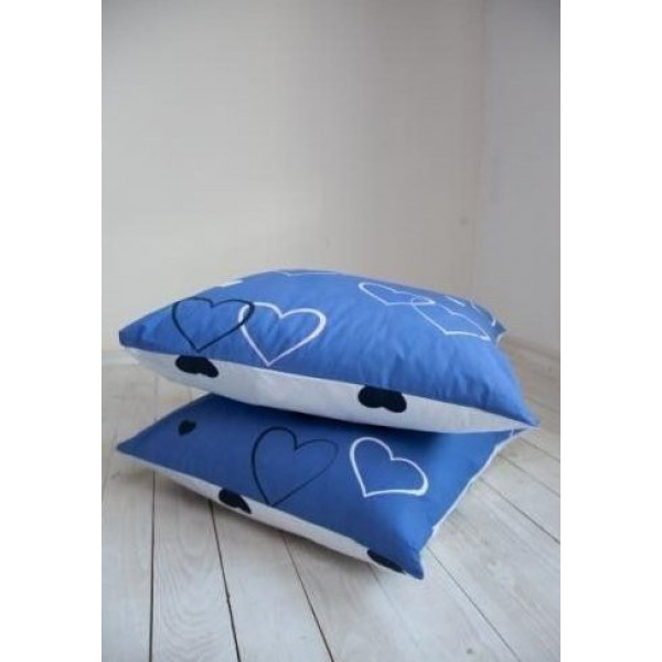 Фото - Комплект постельного белья ТЕП NAVY BLUE LOVE 31 (2-00882_24498)