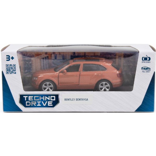 Фото - Автотранспорт TechnoDrive BENTLEY BENTAYGA (оранжевый) (250266)