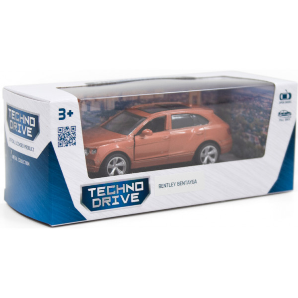 Фото - Автотранспорт TechnoDrive BENTLEY BENTAYGA (оранжевый) (250266)