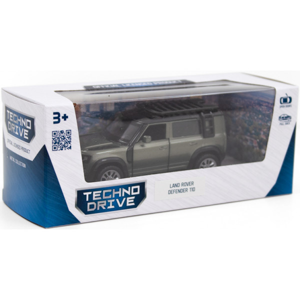 Фото - Автотранспорт TechnoDrive LAND ROVER DEFENDER 110 (зеленый) (250289)
