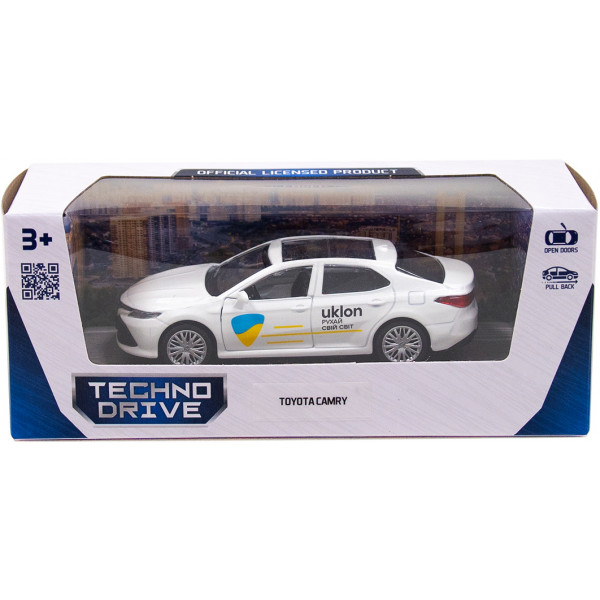 Фото - Автотранспорт TechnoDrive Toyota Camry Uklon (белый) (250291)