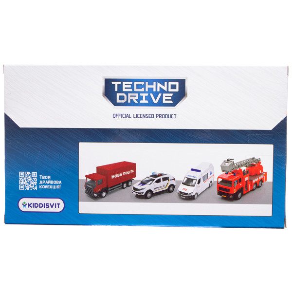 Фото - Наземная спецтехника TechnoDrive МУСОРОВОЗ МAN с аксессуарами (250431U)