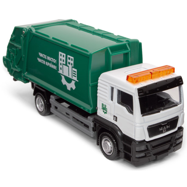 Фото - Наземная спецтехника TechnoDrive МУСОРОВОЗ МAN с аксессуарами (250431U)
