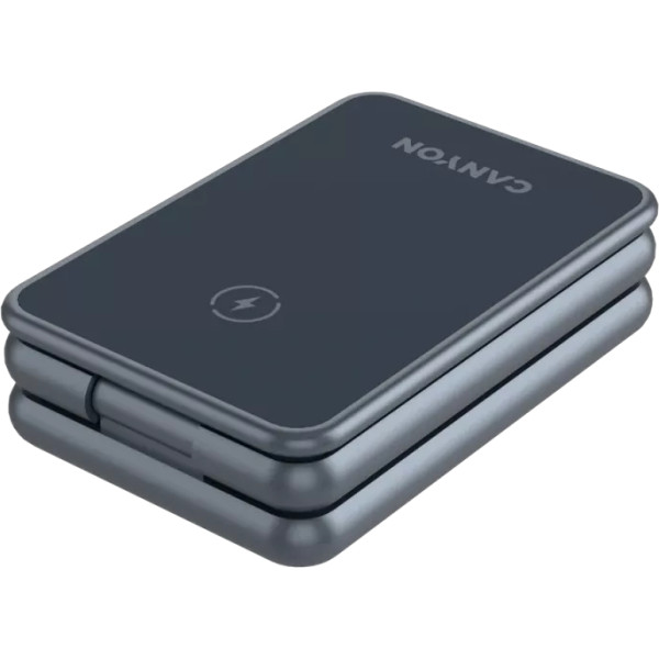 Фото - Беспроводное зарядное устройство Canyon OnCharge 309 15W 3in1 Metal (CNS-WCS309M)