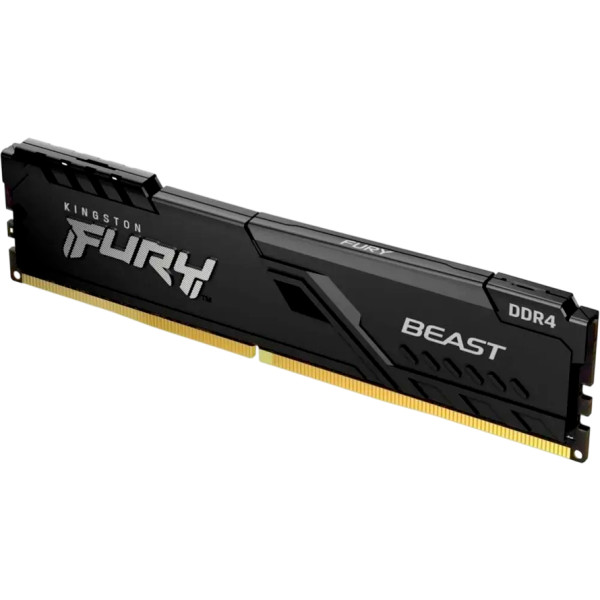 Фото - Память DDR Kingston 8GB 3200MT/s DDR4 CL16 DIMM FURY Beast Black (KF432C16BB/8WP)