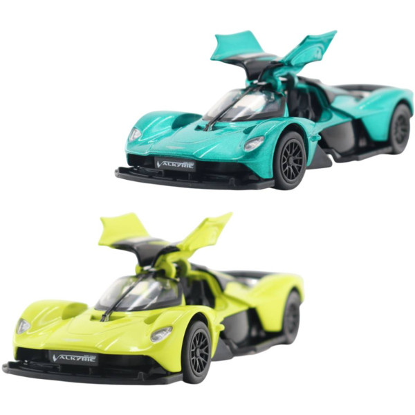 Фото - Автотранспорт TechnoDrive ASTON MARTIN VALKYRIE 2024 зеленый/желтый в ассортименте (250951)