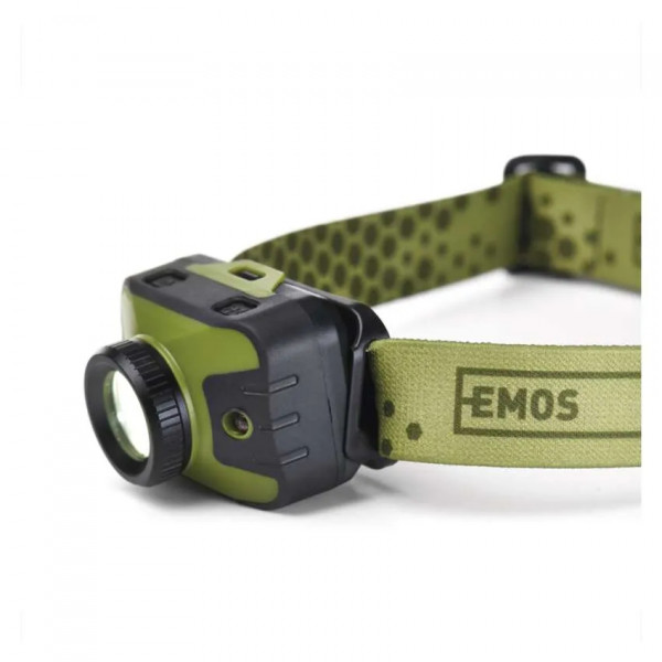Фото - Фонарь EMOS LED P3539 3W 330Lm 3xAAА, налоб.пласт.