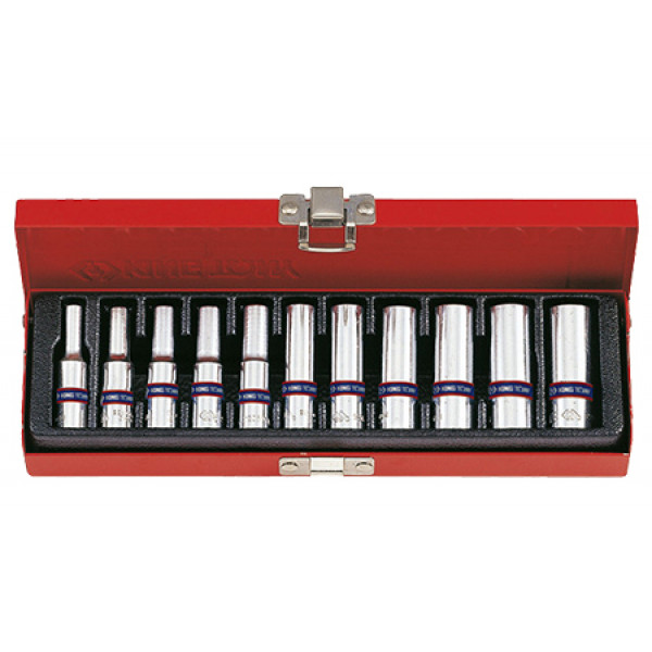Фото - Набор торцевых головок KING TONY 1/4'' 11 шт. (2511MR)