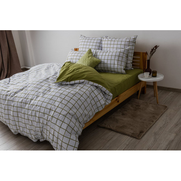 Фото - Комплект постельного белья ТЕП Happy Sleep Olive Check (2-03796_25147)
