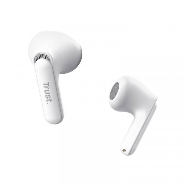 Фото - Наушники вкладыши беспроводные TWS Trust Yavi Earphones White (25173)