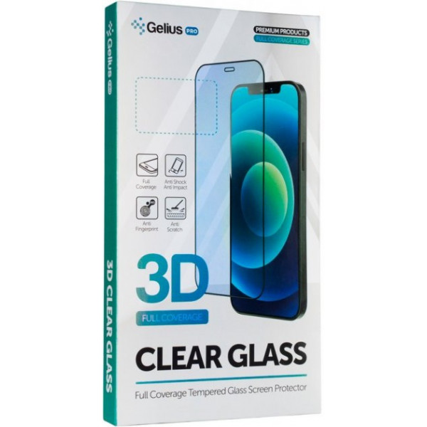 Фото - Защитное стекло для смартфона Gelius Pro 3D for Xiaomi POCO M4 Pro 5G Black (89914)