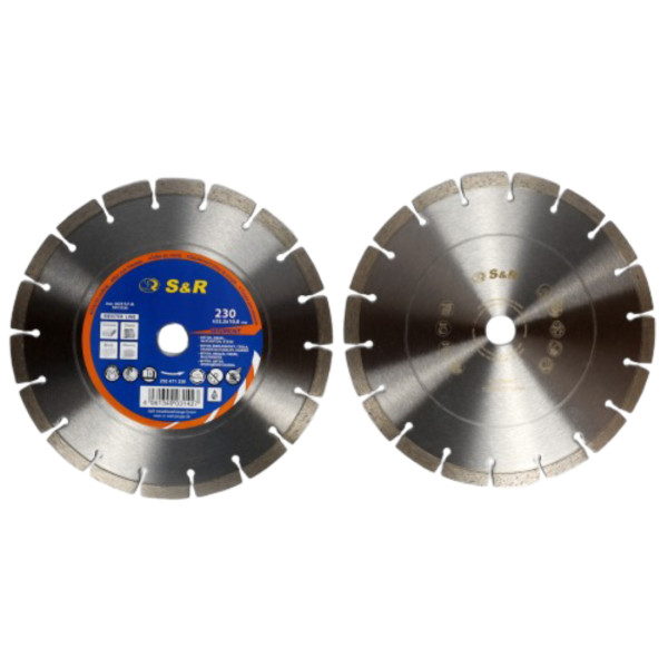 Фото - Круг отрезной по бетону S&R Meister Segment 230x22.2 2 шт. (252471230.2)