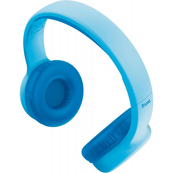 Фото - Наушники накладные проводные Trust Nouna Headphones mini-jack, Mic Blue (25278)