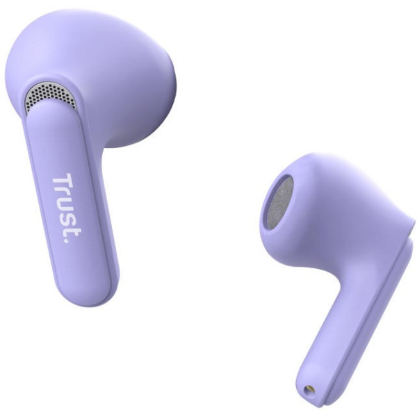 Фото - Наушники вкладыши беспроводные TWS Trust Yavi Earphones BT 5.3 Violet (25299_TRUST)