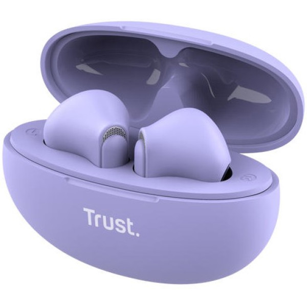 Фото - Наушники вкладыши беспроводные TWS Trust Yavi Earphones BT 5.3 Violet (25299_TRUST)