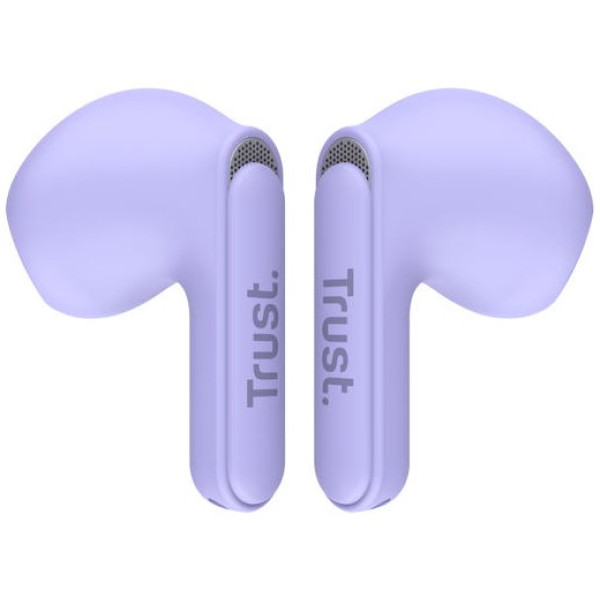 Фото - Наушники вкладыши беспроводные TWS Trust Yavi Earphones BT 5.3 Violet (25299_TRUST)