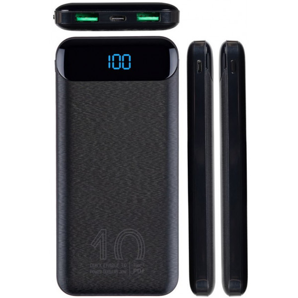 Фото - Батарея мобильная RIVACASE Rivapower 10000 mAh Black (VA2540)