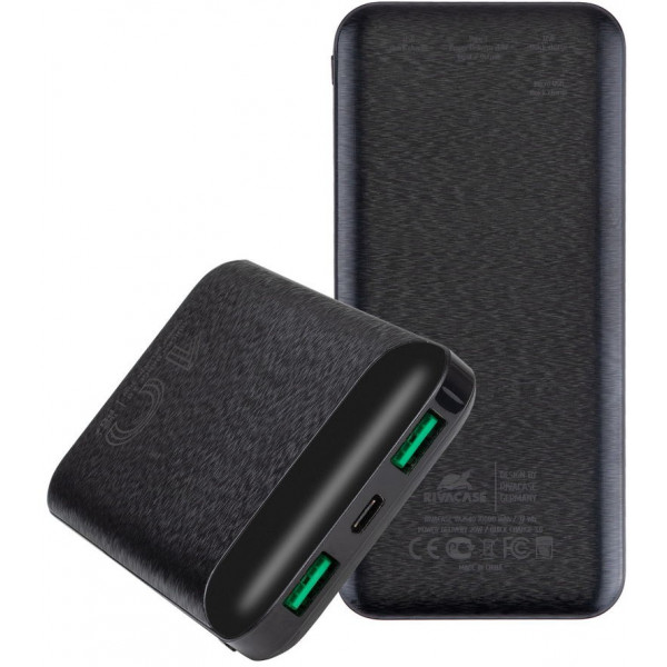 Фото - Батарея мобильная RIVACASE Rivapower 10000 mAh Black (VA2540)