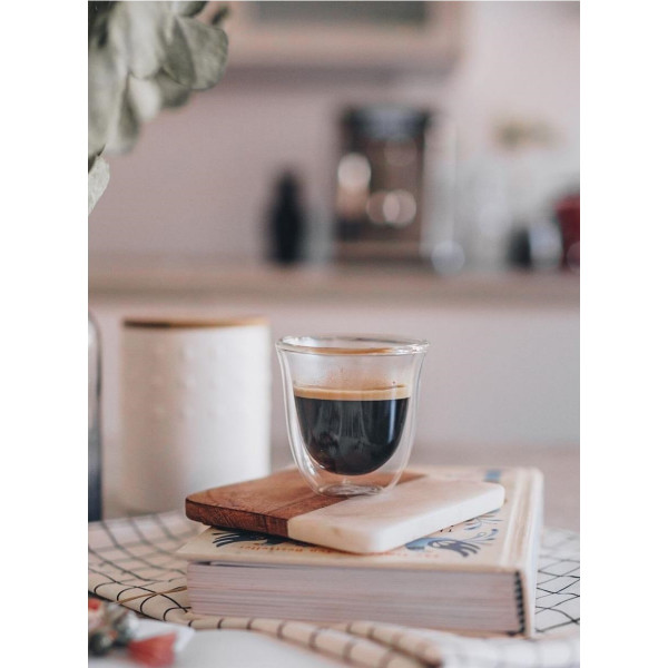 Фото - Набор стаканов с двойными стенками Delonghi DLSC300 Espresso 6 пр.