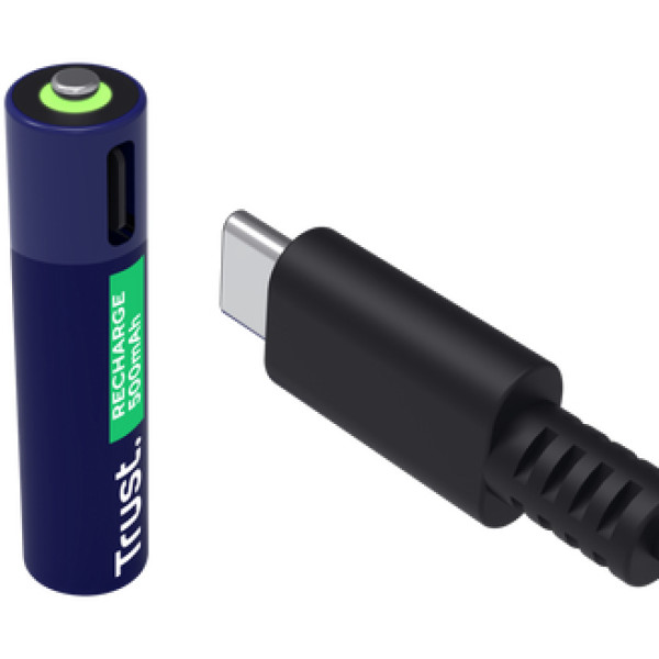 Фото - Аккумулятор тип AAA Trust AAА 400 мАг (25671)