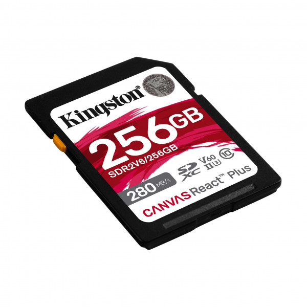 Фото - Карта памяти Kingston SD 256GB C10 UHS-II U3 R280/W150MB/s (SDR2V6/256GB)