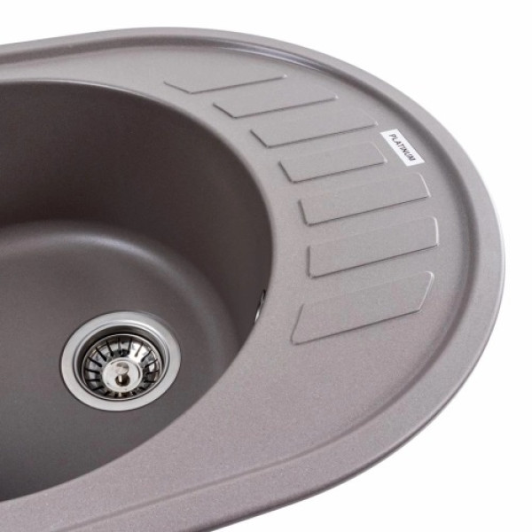 Фото - Мойка кухонная Platinum 6250 SOUL матовая Дюна