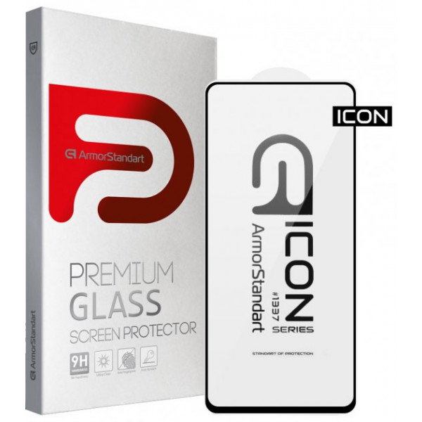 Фото - Защитное стекло для смартфона Armorstandart Icon for Samsung Galaxy A53 SM-A535 Black (ARM60923)