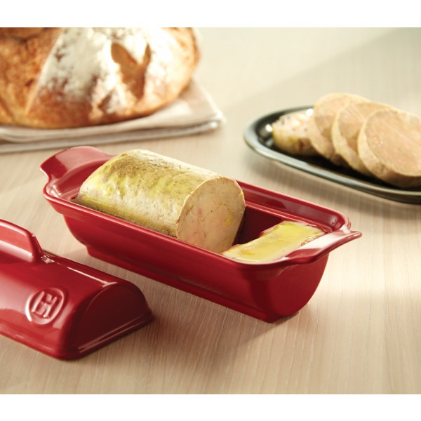 Фото - Форма для приготовления Emile Henry для фуа-гра 24,5x10,5 см (345865)