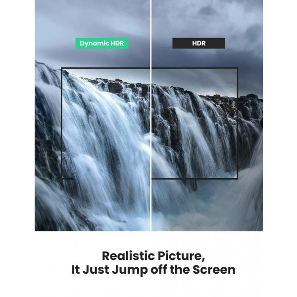 Фото - Кабель HDMI UGREEN HD140 HDMI 2m Black (80403)