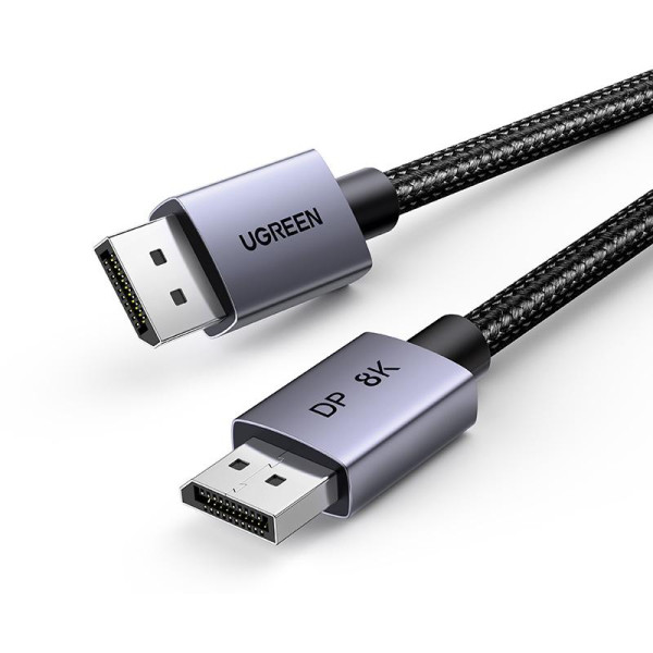 Фото - Кабель UGREEN DP120 DisplayPort to DisplayPort 1.4 8K@60Hz 2m Black (25905)
