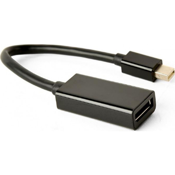 Фото - Переходник Mini Display Port-VGA Cablexpert A-mDPM-DPF4K-01 0.15m Black (A-mDPM-DPF4K-01)
