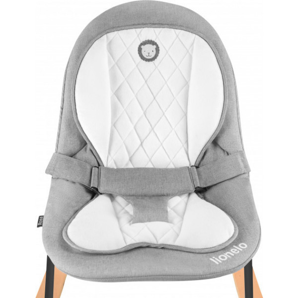 Фото - Кресло-качалка Lionelo Rosa Grey/Black