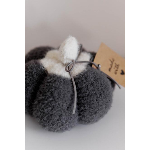 Фото - Подушка декоративная Прованс Pumpkin Серый 25 см (041828)