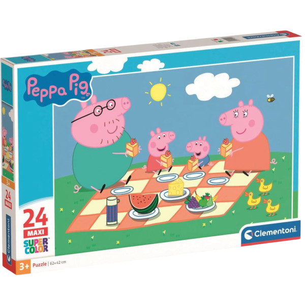 Фото - Пазлы (3-4 года) Clementoni Peppa Pig серия MAXI 24 эл. (24028) Фото - Пазлы (3-4 года) Clementoni Peppa Pig серия MAXI 24 эл. (24028)