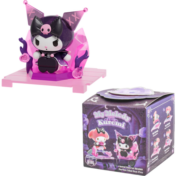 Фото - Игровая фигурка-сюрприз Pop Top KUROMI & MY MELODY – ЦВЕТОЧНАЯ ТАЙНА в ассортименте (25WH-003)