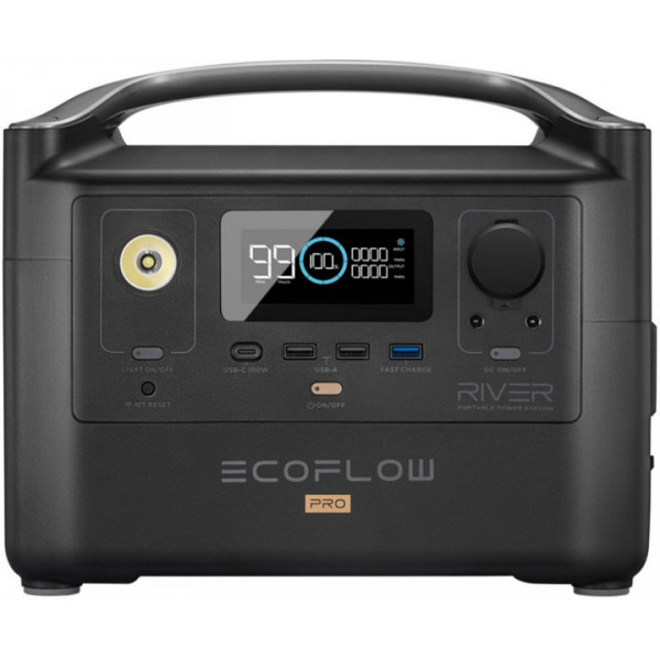 Фото - Зарядная станция универсальная EcoFlow RIVER Pro 720Wh 200000 mAh 600W (EFRIVER600PRO)