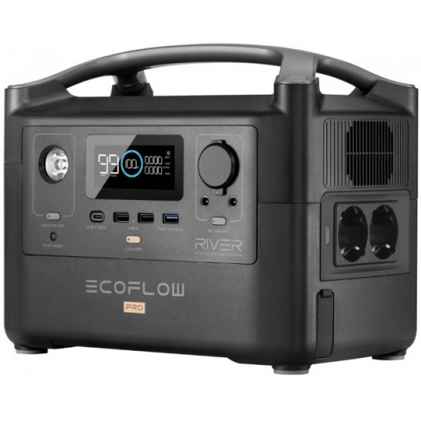 Фото - Зарядная станция универсальная EcoFlow RIVER Pro 720Wh 200000 mAh 600W (EFRIVER600PRO)
