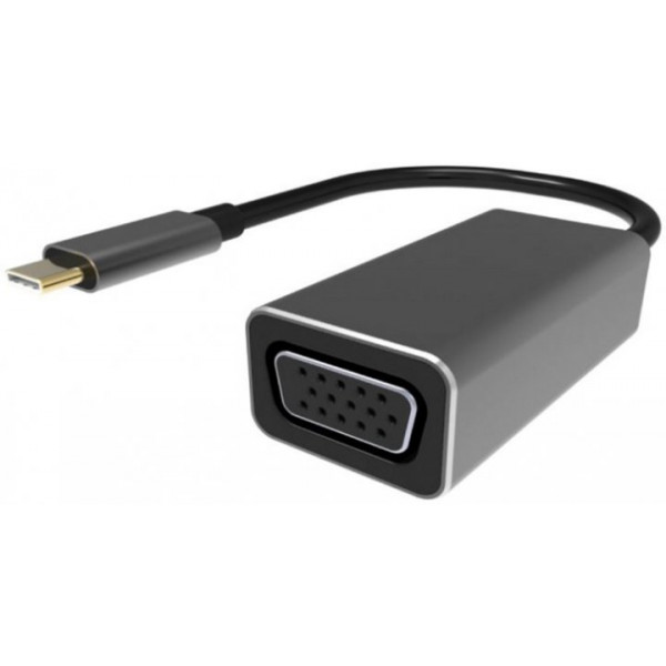 Фото - Переходник Viewcon USB-C на VGA (TE388)