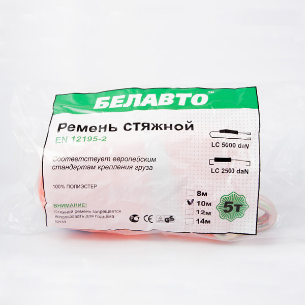 Фото - Стяжной ремень BelAuto 5 т 10 м (BC5-10)