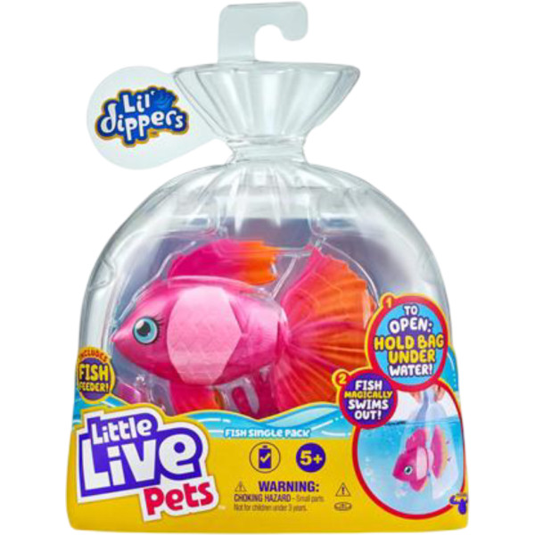 Фото - Интерактивная игрушка пластиковая Little Live Pets S4 Рыбка Марина-балерина (26406)