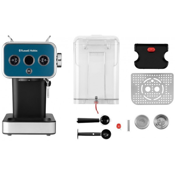 Фото - Кофеварка рожковая Russell Hobbs 26451-56 Distinctions Blue