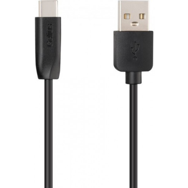 Фото - Кабель синхронизации данных Gelius One GP-UC119 Type-C Black 1m (85165)