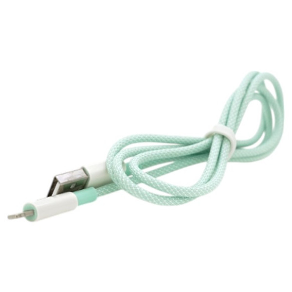 Фото - Кабель синхронизации данных iKaku KSC-723 GAOFEI for iPhone 1 м Green (KSC-723-G-L)
