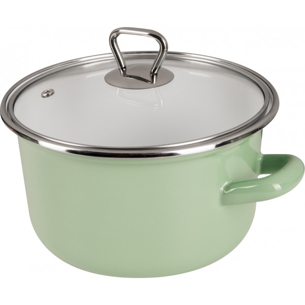 Фото - Кастрюля Biol CE18G 2,2 л зеленая Фото - Кастрюля Biol CE18G 2,2 л зеленая