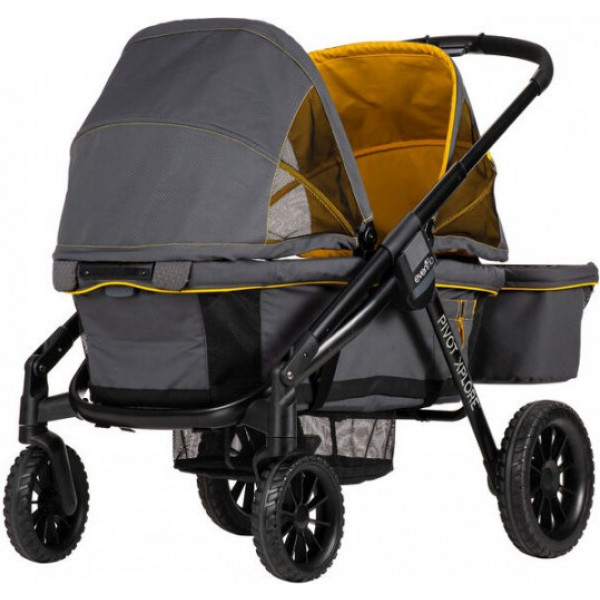 Фото - Коляска для двойни прогулочная Evenflo Pivot Xplore All-Terrain Stroller Wagon Adventurer (032884200115)