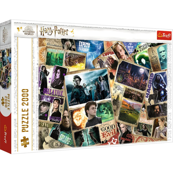 Фото - Пазлы (8+) Trefl "2000" Harry Potter Персонажи (71232)
