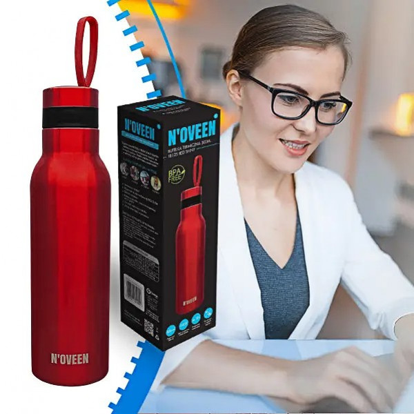 Фото - Термобутылка Noveen TB125 Red 500 мл