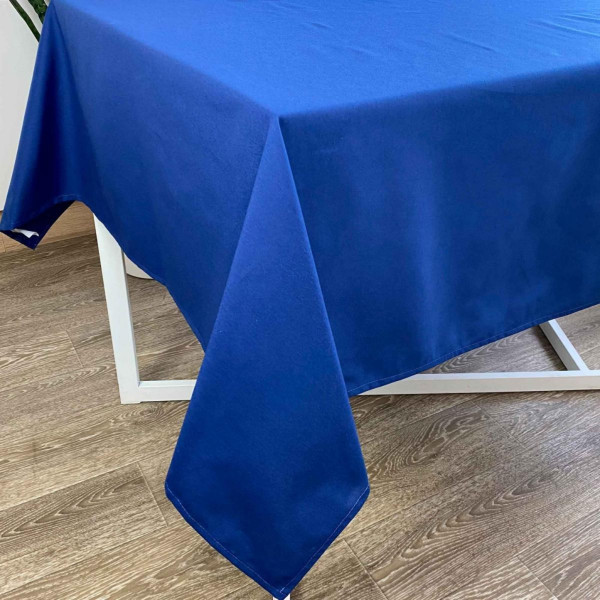 Фото - Скатерть прямоугольная Прованс Синяя 134х180 см (017646)