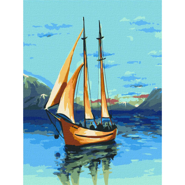 Фото - Картина по номерам Ideyka "Романтика моря" 30х40 см (KHO2768) Фото - Картина по номерам Ideyka "Романтика моря" 30х40 см (KHO2768)