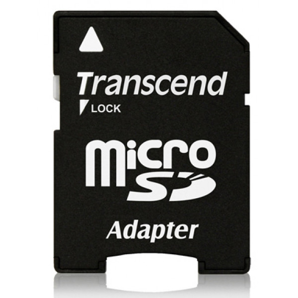 Фото - Карта памяти Transcend microSDHC 8GB Class 4+SD adapter (TS8GUSDHC4)